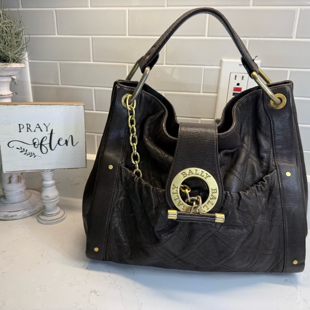 Bally Black Leather Women's Bag